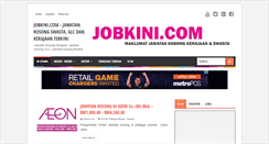 Desktop Screenshot of jobkini.com
